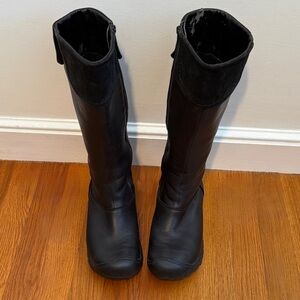 KEEN LAKEN HIGH BOOTS, W8.5 in Black